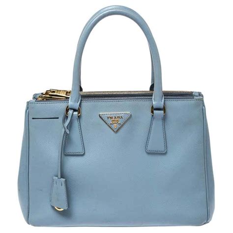 light blue prada purse